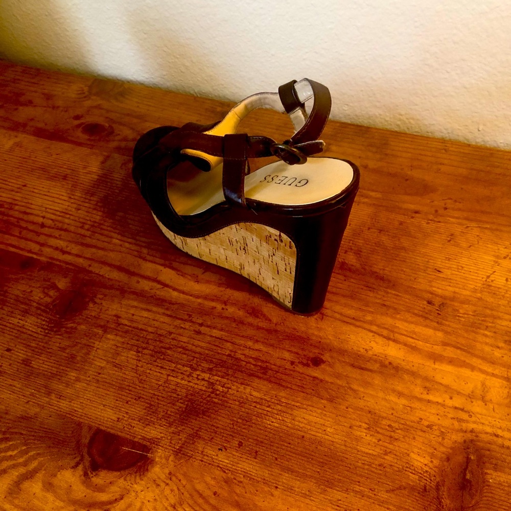 Guess Brown Wedges 9